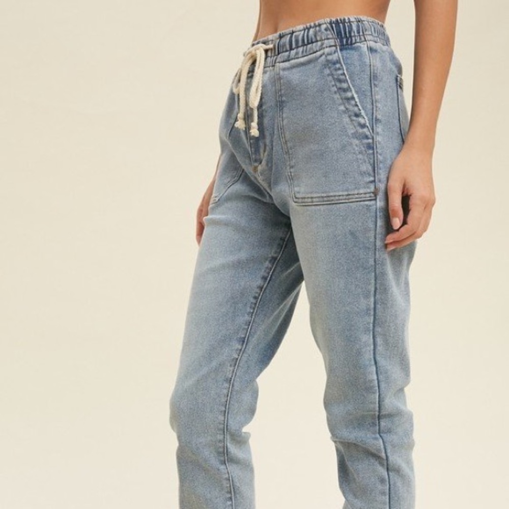 Denim Joggers